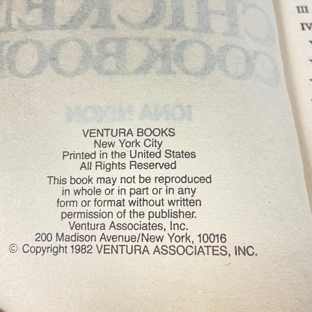 Ventura Books vintage 1982